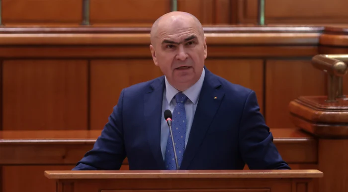 Premierul Ilie Bolojan susține declarații de presă FOTO: Inquam photos/ George Călin