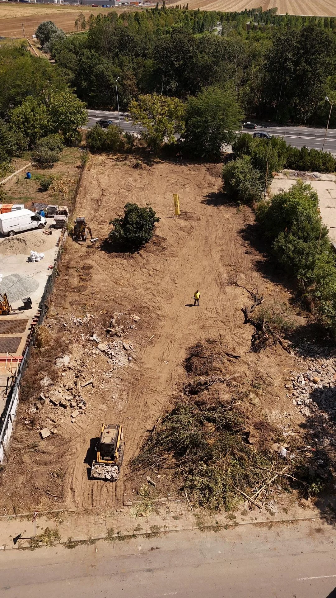 Locul unde construiește parcul de distracții