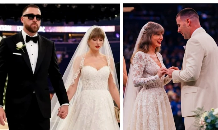 Taylor Swift nuntă poze fake AI jpg