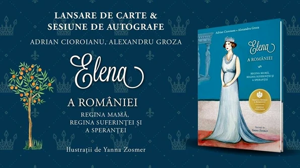Lansare de carte la Bookfest: „Elena a României Regina mamă, regina suferinței și a speranței” de A Cioroianu jpeg