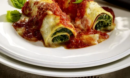 Spinach and tomato Cannellonis jpeg