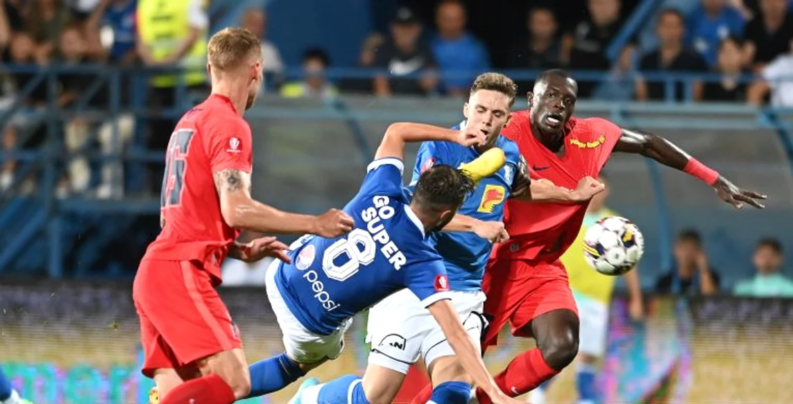 FCSB a fost învinsă de Farul în ultima etapă a Superligii. Foto Sportpictures