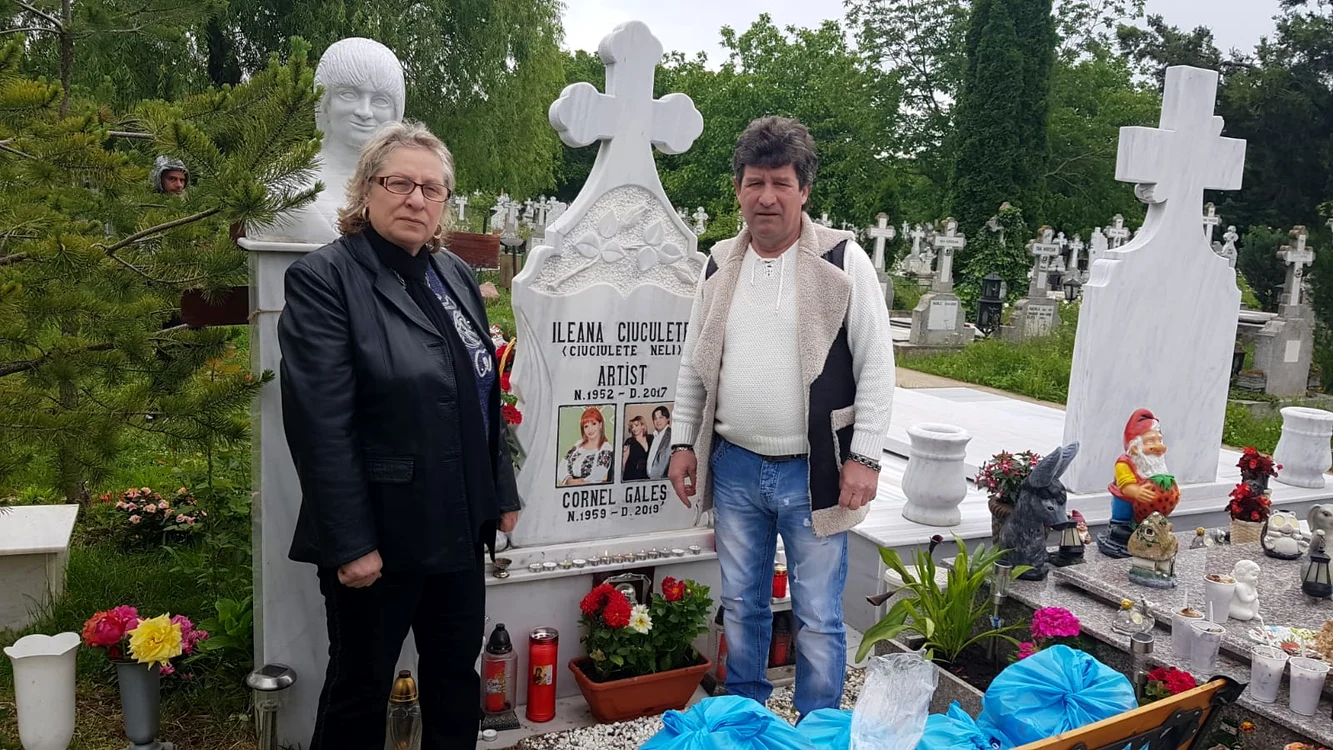 Doina Belu şi finul Gore l-au comemorat pe Galeș la 6 luni de la moartea acestuia