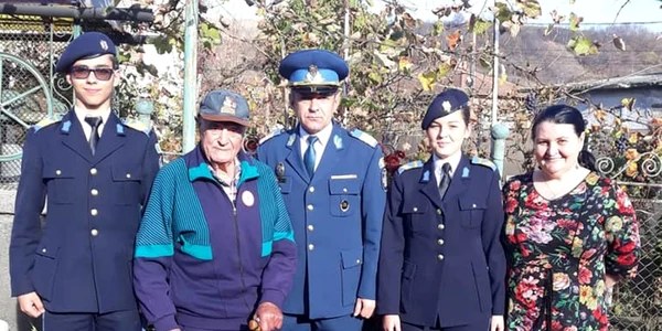 Veteranul de război din Alba FOTO Arhiva personală