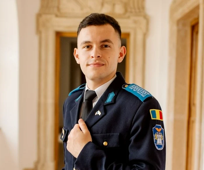 Daniel Popa va studia la Academia Navală a SUA FOTO Colegiul Militar „Mihai Viteazul”