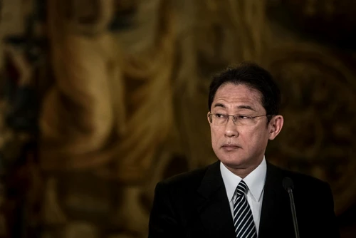 Premierul japonez Fumio Kishida a ajuns în centrul unui scandal politic FOTO EPA-EFE