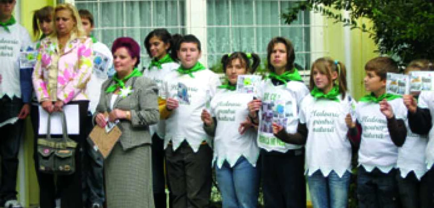 Arad: Şcoala care luptă pentru o lume „verde“