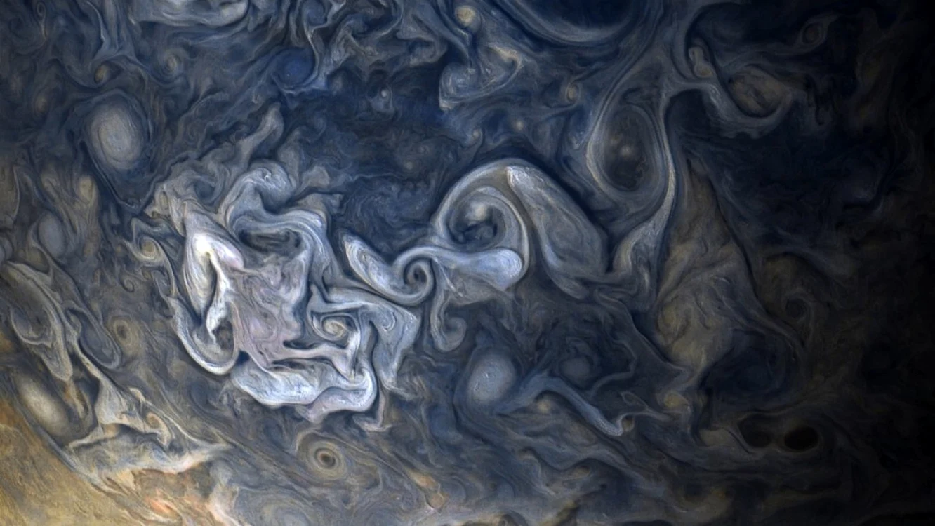 atfmosfera jupiter foto NASA/JPL-Caltech/SwRI/MSSS/Gerald Eichstädt/Seán Doran