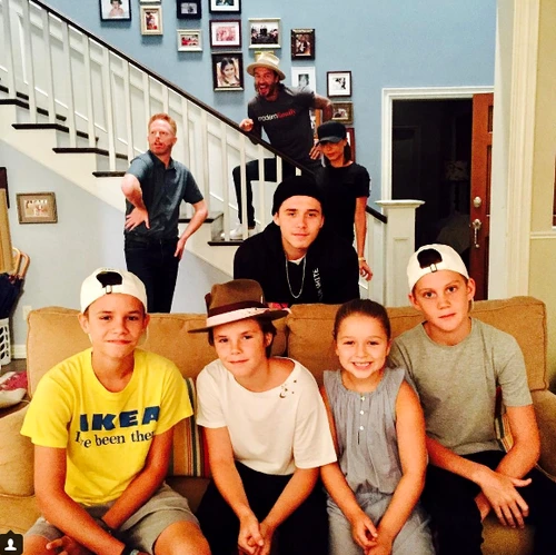 beckham family png