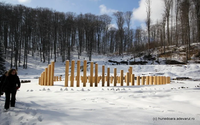 Marele sanctuar din Sarmizegetusa Regia. FOTO: Daniel Guţă. ADEVĂRUL.