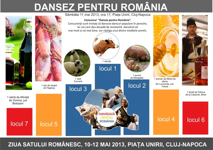 Premiile celei de-a treia ediţii a Zilei Satului Românesc  FOTO: pagina de facebook a evenimentului