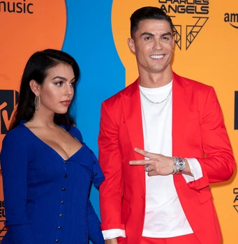 Cristiano Ronaldo şi logodnica sa, Georgina Rodriguez