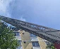 Incendiu la un bloc din Piatra Neamț FOTO: ISU 