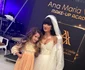 Izabela, fiica Sânzianei Buruiană, la Bukarest Fashion Week foto: arhiva personală 
