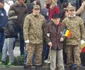 Veteranul de război Emil Veţeleanu la Ziua Naţională a României la Vâlcea - un secol de viaţă Foto Marius