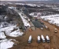 Viaductul Tălmăcel din tronsonul I Şelimbăr - Boiţa al Autostrăzii Sibiu Piteşti Foto captură video - You Tube - Radu Ignat