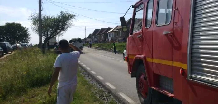 Accident la Călimăneşti