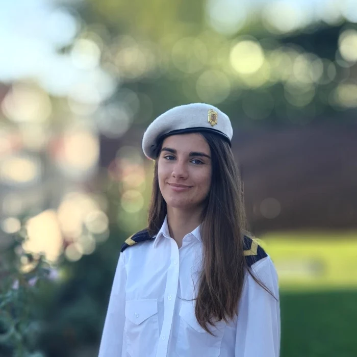 Ana Maria Gafton a fost admisă la Academia Navală a Statelor Unite ale Americii FOTO: Facebook