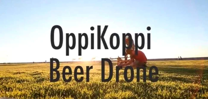 Dronele vor fi folosite pentru a livra bere la un festival de muzică FOTO captură Youtube/„Adevărul“