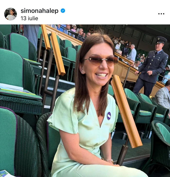 Simona Halep, la Royal Box 2025  Sursa/Instagram