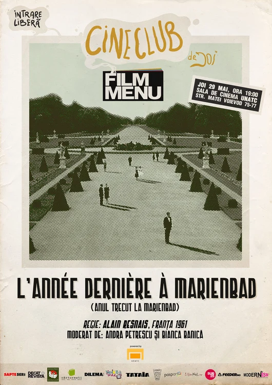 Proiecţie şi dezbatere "L’année dernière à Marienbad" jpeg