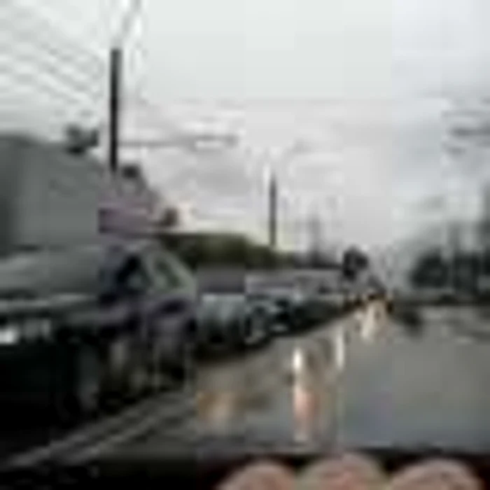 Trafic dat peste cap la Galaţi FOTO C Crangan
