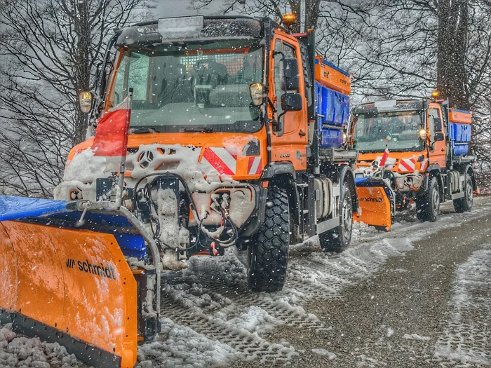 Utilajele au intervenit în Gorj / foto: DRDP Craiova