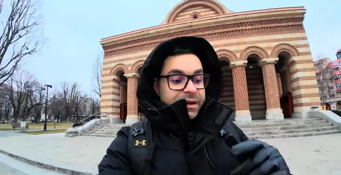 Mario, vloggerul italian cucerit de Târgoviște FOTO YouTube
