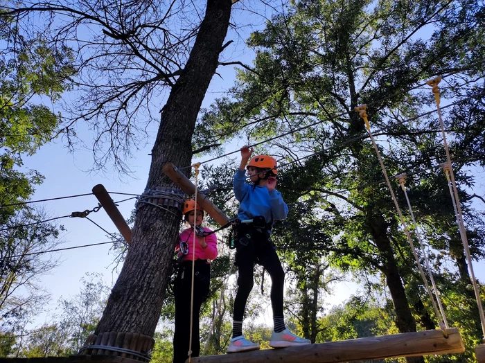 Parcul de aventură din Gârboavele FOTO: C. Mazilu