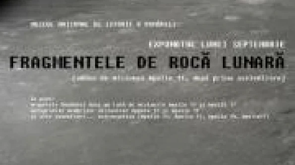 Exponatul lunii septembrie   'Fragmente de rocă lunară', in memoriam Neil Armstrong jpeg