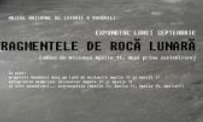 Exponatul lunii septembrie   'Fragmente de rocă lunară', in memoriam Neil Armstrong jpeg