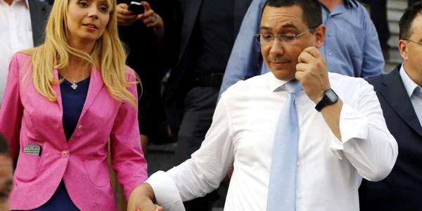 Victor Ponta Daciana Sarbu FOTO Reuters