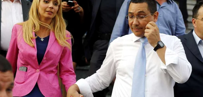 Daciana Sârbu şi Victor Ponta FOTO Reuters