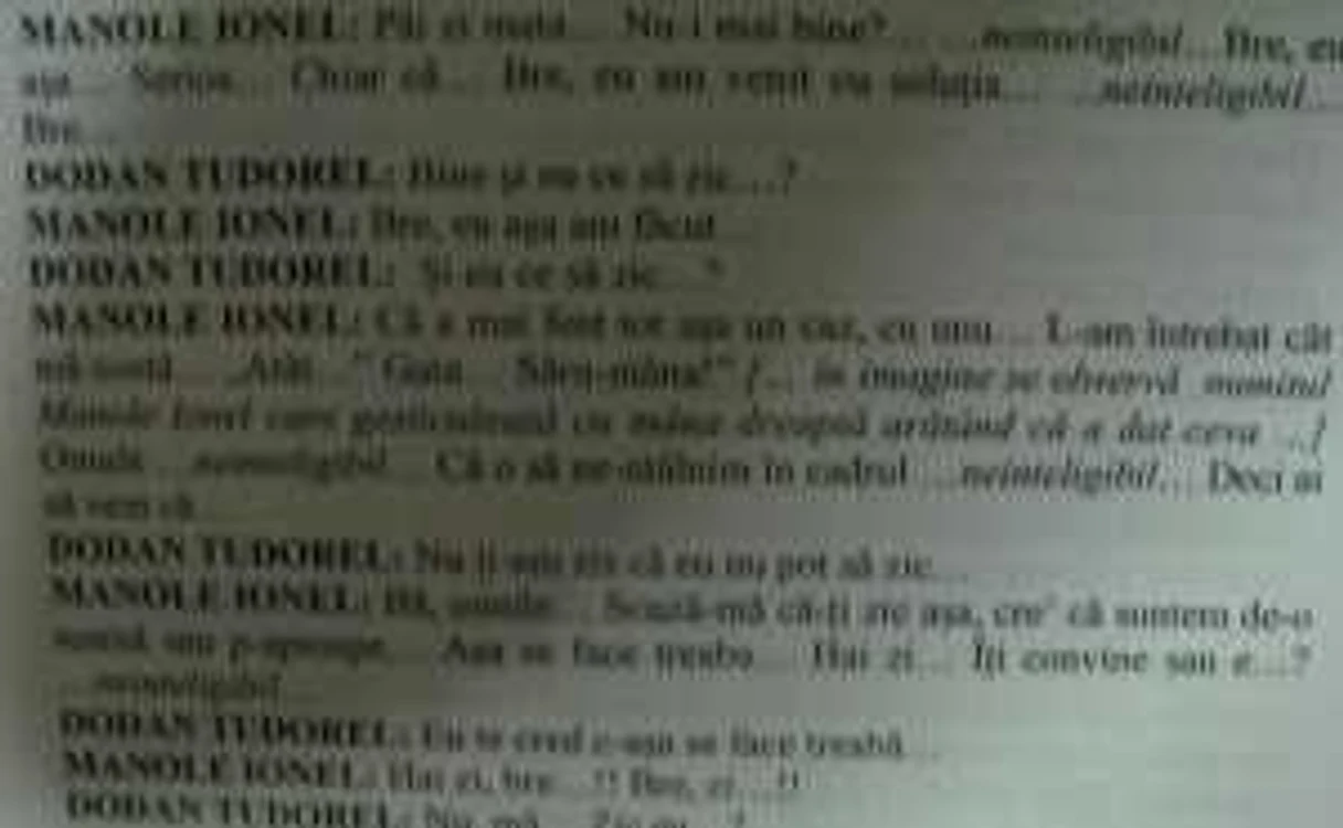 Brăila, stenogramă