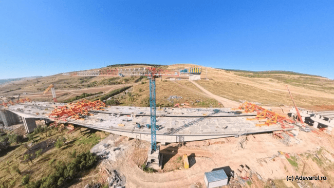 Marile viaducte de pe Autostrada Transilvania, tot mai aproape de final. Alți 30 de kilometri între Cluj și Zalău așteptați în 2026