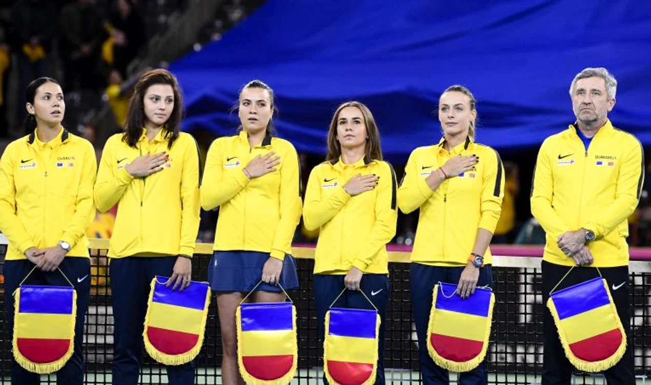 
    Echipa de Fed Cup a României pentru meciul cu RusiaFOTO: Sportpictures.eu  