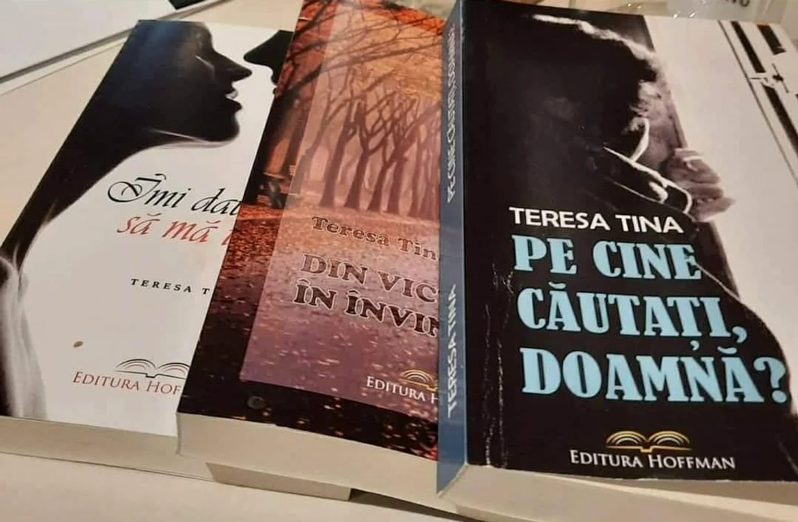O parte dintre cărțile scrise de către Teresa Tina 