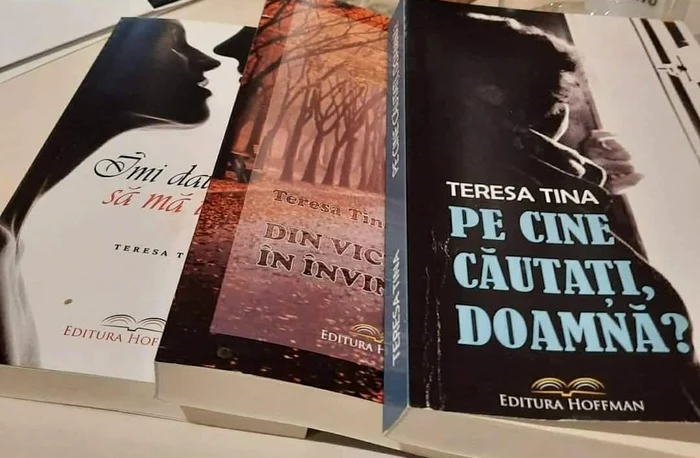 O parte dintre cărțile scrise de către Teresa Tina