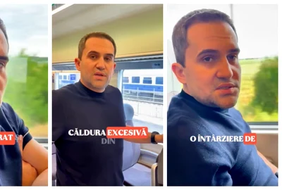 Ministrul Transporturilor a călătorit cu trenul 