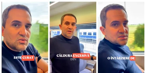 Ministrul Transporturilor a călătorit cu trenul 
