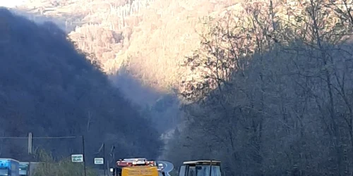 Accident pe Valea Oltului