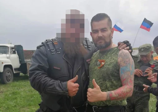 Jan Riedel în Donețk FOTO Facebook