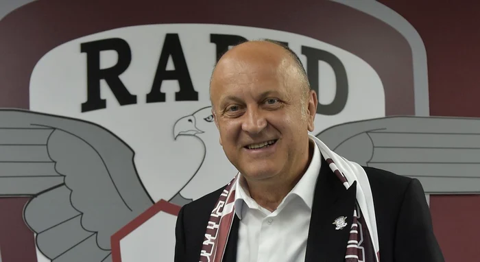Dan Șucu, acționarul principal al giuleștenilor. Foto FC Rapid 