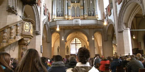 Concert de orgă în Biserica Neagră FOTO Ioan Buciumar