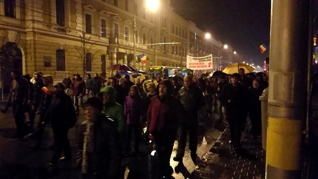Organizatorii se aşteaptă ca cel puţin 5.000 de clujeni să vină la proteste. FOTO: Remus Florescu