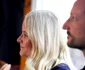 Prințesa Mette-Marit în lacrimi și Prințul Haakon. FOTO: Profimedia