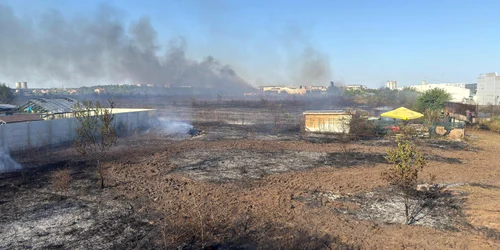 Incendiu în Clinceni