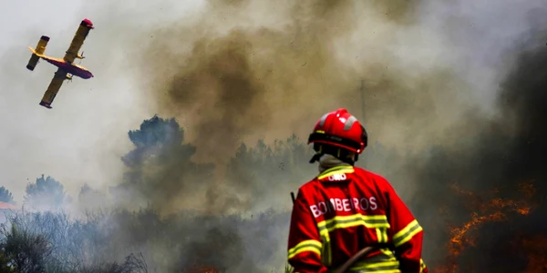 Incendiu de vegetatie in Portugalia FOTO EPA-EFE