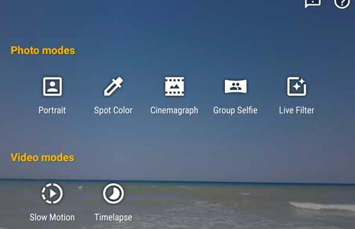 Motorola One Action moduri foto video