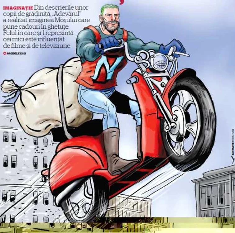 Aşa arată Moş Nicolae
